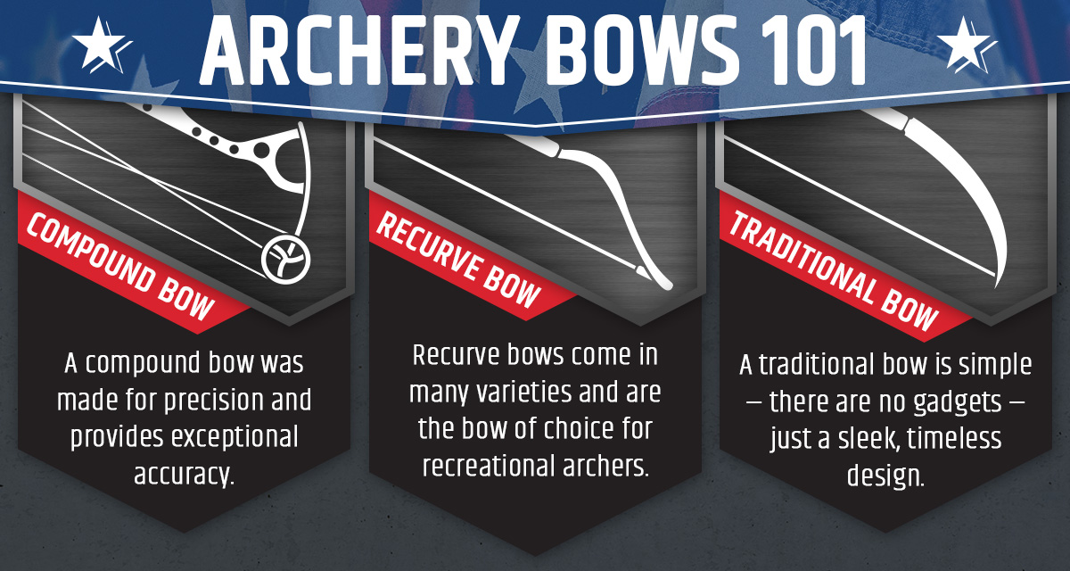 Archery Bows 101 Infographic
