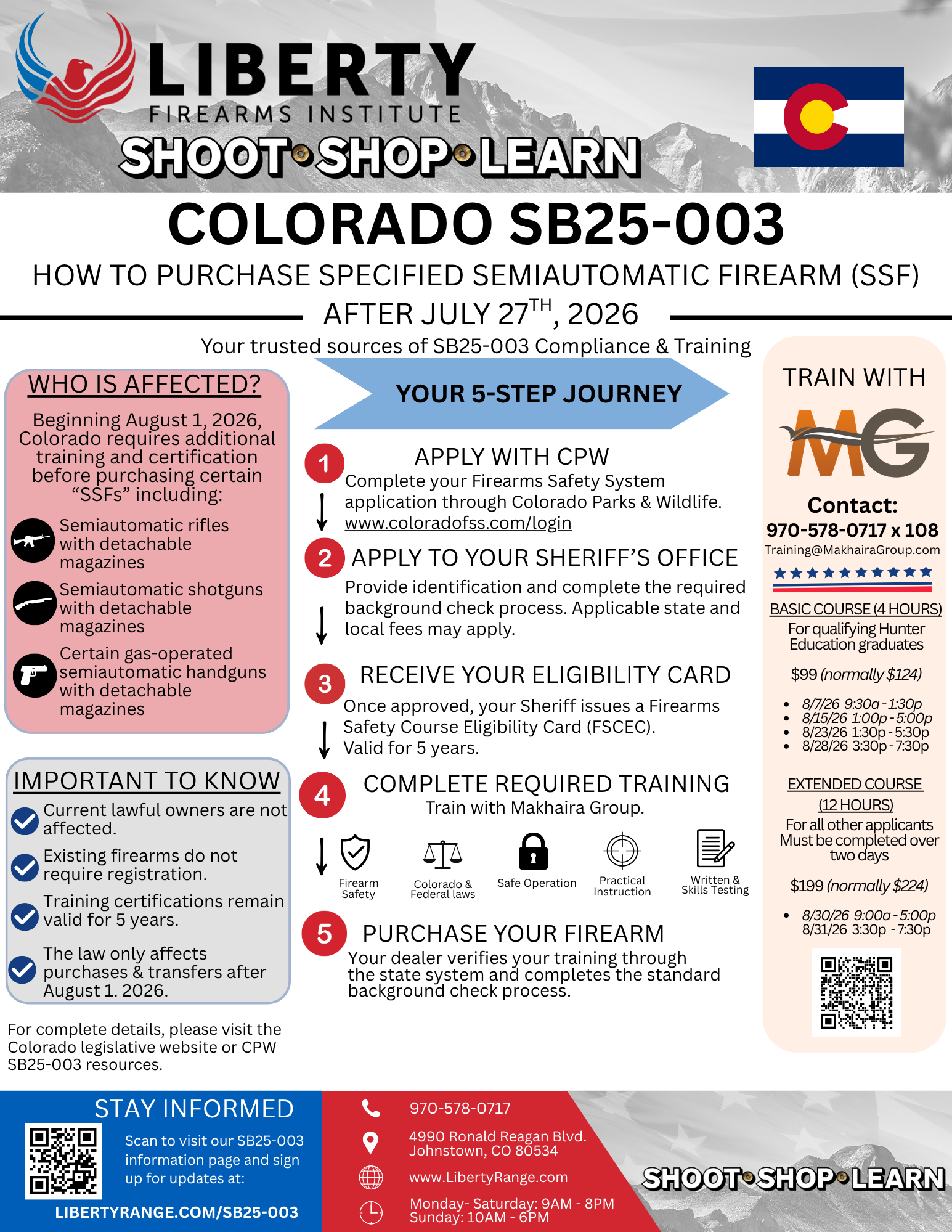 72326 COLORADO SB25-003 1X